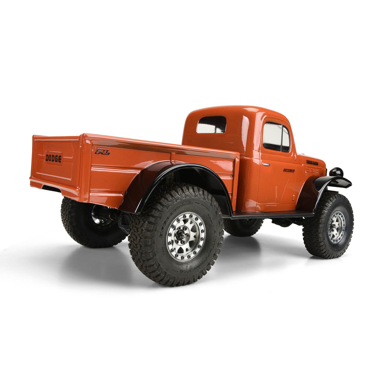 Proline 1946 Dodge Power Wagon Clear Body for 12.3" (313mm) WB Crawlers 1/10