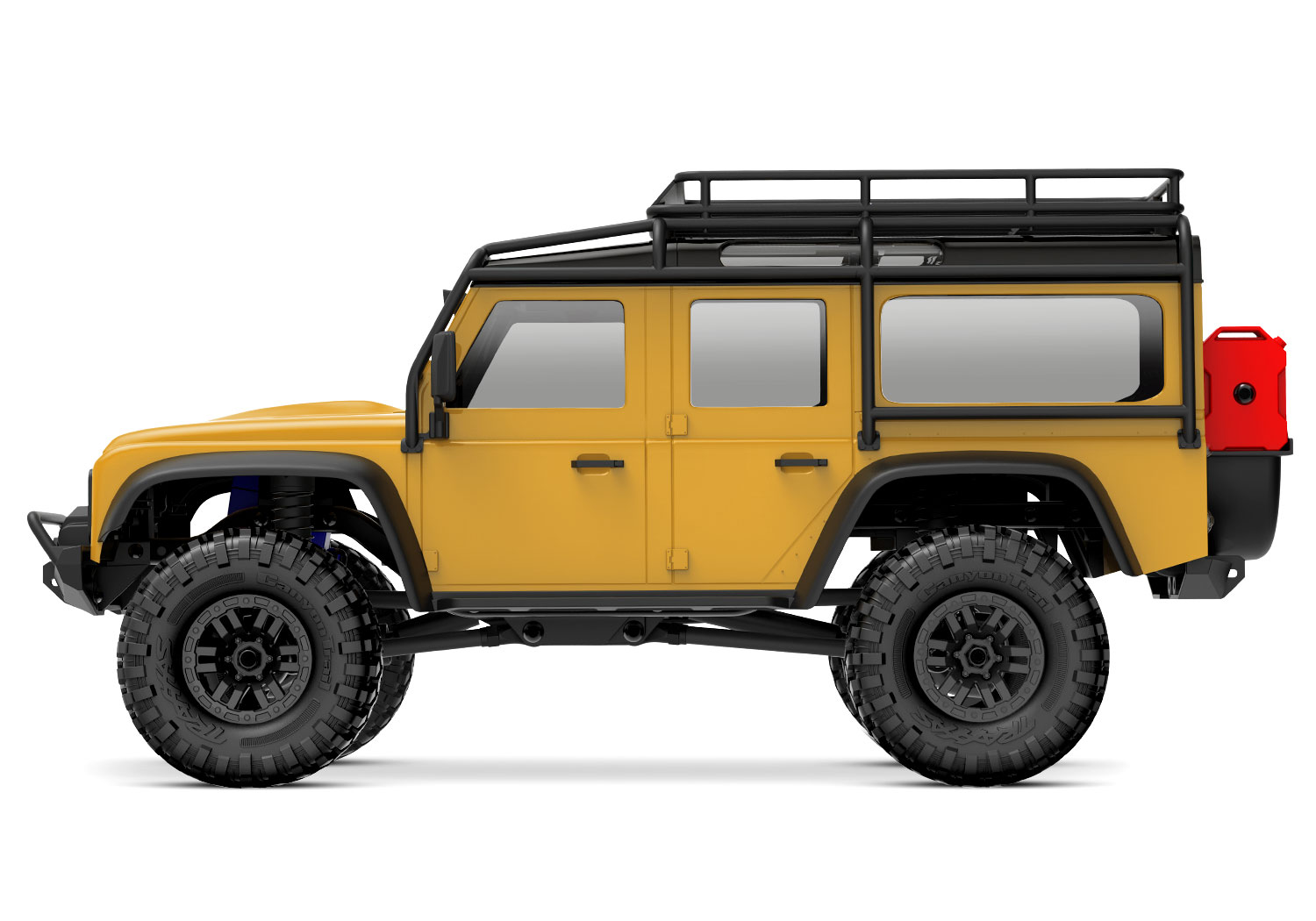 Traxxas TRX-4M Land Rover 4WD Electric Scale and Trail Crawler with TQ 1/18 Tan