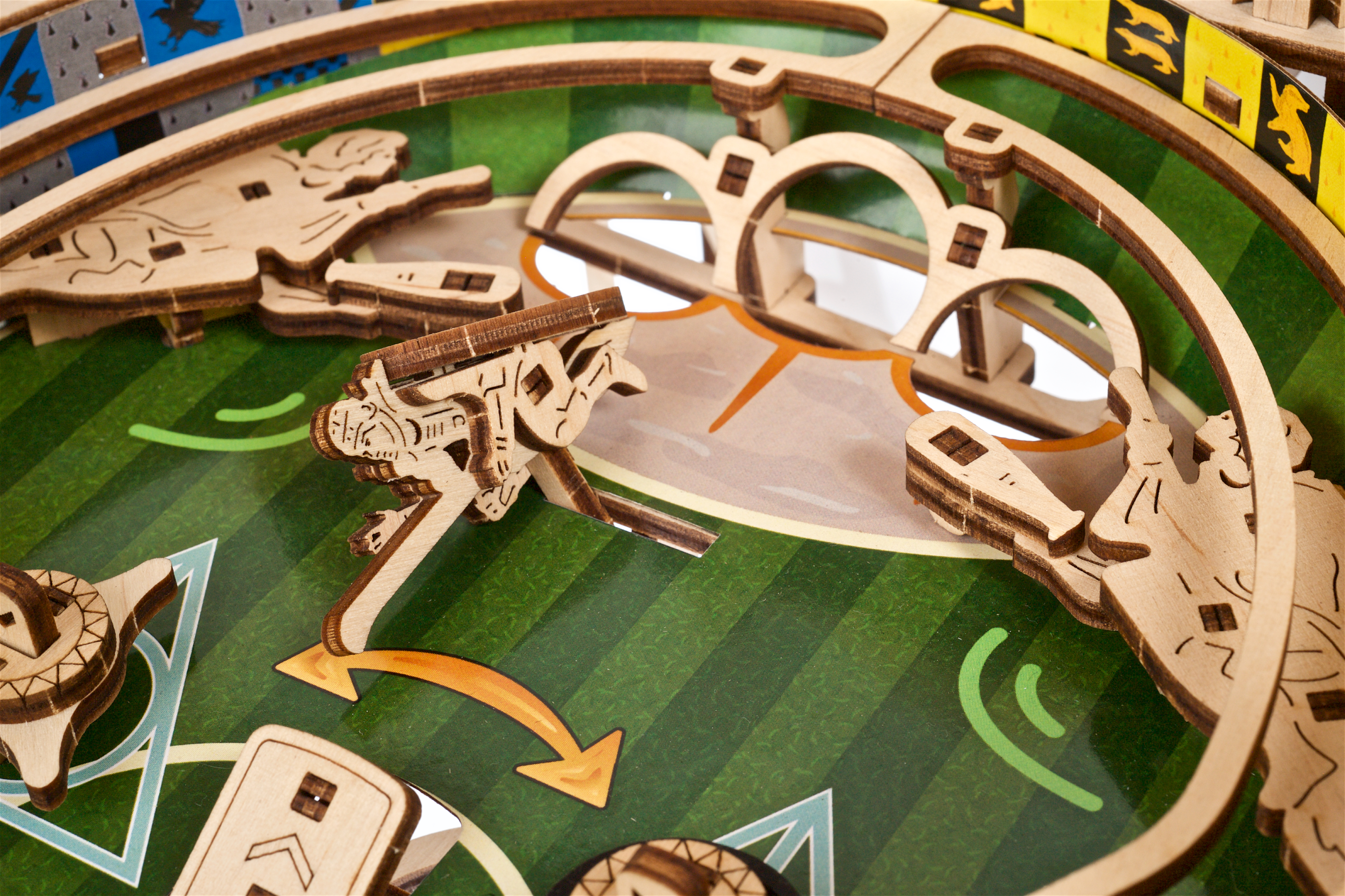 U-Gears Quidditch Pinball Harry Potter Flipperkast mechanisch houten bouwpakket
