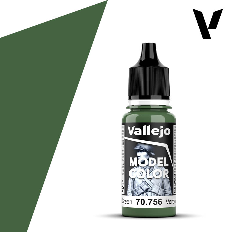 70756 Vallejo Splinter Green Model Color 18ml