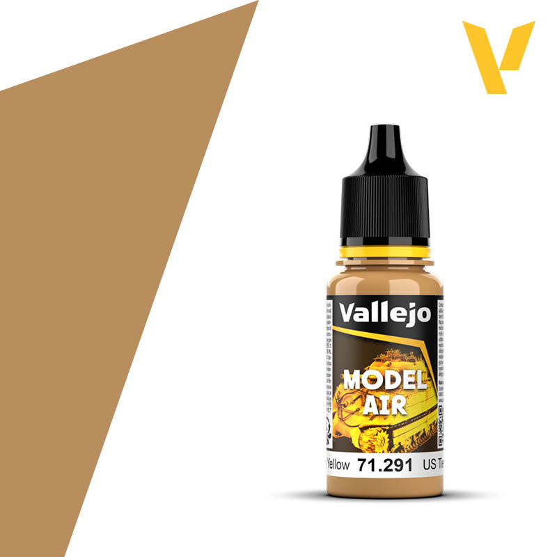 71291 Vallejo US Earth Yellow Model Air 18ml