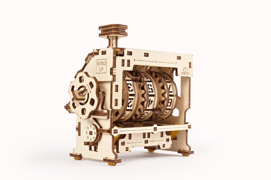 U-Gears Stem Lab Counter mechanisch houten bouwpakket